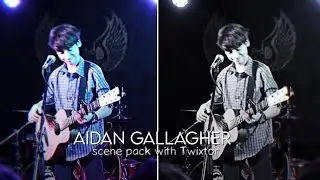 | Aidan Gallagher | Scene pack with Twixtor + Quality |
