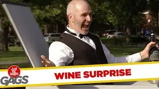 Scary Wine Pop Up Counter Prank