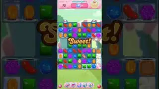 Candy Crush Saga Level #16857. Three sugar stars.