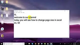 how to change page size in Excel | Easy Solution