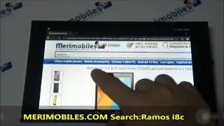 Ramos i8c 8.0 Inch Intel Atom Z2520 Dual Core Android 4.2 1GB RAM and 8GB ROM Phablet