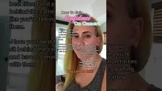 How To Gain Confidence On Camera FAST 🔥
