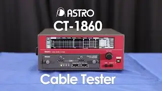 ASTRODESIGN Product PR Video Cable Tester CT-1860