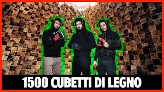 1500 CUBETTI DI LEGNO