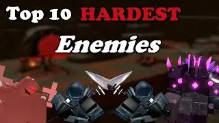 TOP 10 HARDEST ENEMIES In Tower Defense Simulator