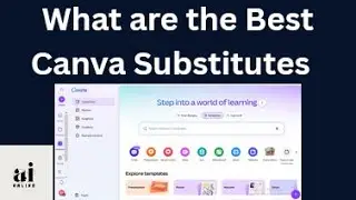 What are the Best Canva Substitutes / CanvaAlternatives / DesignTools /EducationalVideos/ AI Online