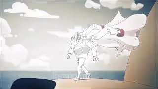 هجوم غارب على جزيرة القراصنة #Luffy #MonkeyDLuffy #OnePiece  #AnimeHero #GrandLine #shonenai