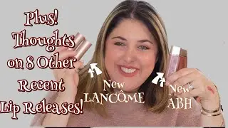 NEW Makeup! Anastasia Beverly Hills ABH Lip Velvet & Lancome L’Absolu Rouge Intimatte Shades!