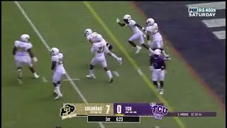 Trevor Woods Interception | Colorado Vs TCU