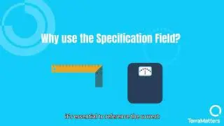 Specification Field Knowledge Hub by Terra Matters