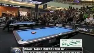 Part 1 - Guinness World Speed Pool Championship 2012 - The Final, Karl Boyes vs Darren Appleton
