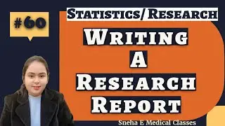 Writing a Research Report || Research || Hindi ||