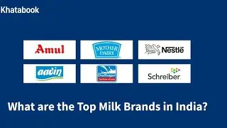 India top milk brand || इंडिया की सबसे बडी मिल्क की कंपनी kon kon सी है || #milk #brand , amul dairy