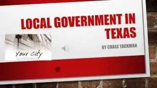 Local Government in Texas