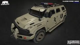 APB Reloaded. Pioneer Waragi LAV kit + wheels (only for enforcer) |