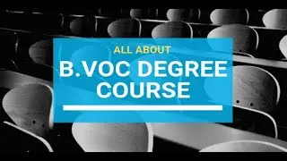B.VOC | Course Details | Bachelor of Vocation | Careers & Courses | Higher Education | Study Options