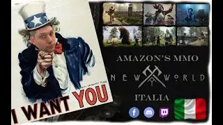 New World ita - Recluta Content Creator Italiani - mmo italiano