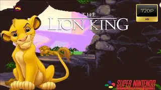Disney's The Lion King (Super Nintendo) Full Game 100% Walkthrough Let's Play