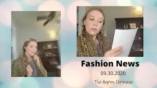 Fashion News 9.30.2020|Gerald Marie|Target and Amazon|Paris Fashion Week|Dior Protestor|Ruth Bader