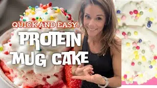 Quick & Easy Protein Mug Cake Recipe | Just 3 Ingredients!