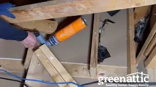 ✅Air Sealing reduces drafts in your home!