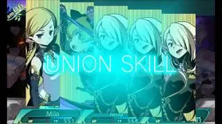 Etrian Odyssey Negative Energy & Wraith Explosion vs Stratum 6 Boss (Advanced)