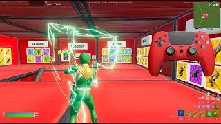 *NEW* GREEN RANGER SKIN Fortnite 3v3v3v3 Go Goated 🐐Zone Wars Gameplay🎮