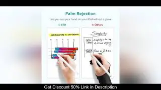 ⭐️ ESR Magnetic Stylus Pen For iPad Air 4 2020 Responsive Digital iPad Stylus Pencil Magnetic Attac