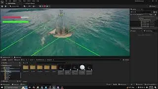 Unreal Engine Ocean game update - AI and Inventory system update