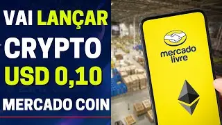 🚨  MERCADO LIVRE ANUNCIA LAN&Ccedil;AMENTO DE CRIPTOMOEDAS NA PLATAFORMA - MERCADO COIN