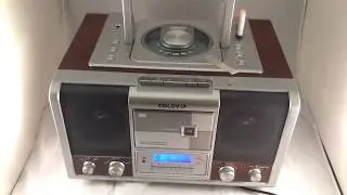 Караоке, USB, MP3, радио, кассетный, DVD бумбокс Goldyip DVD-9206UC