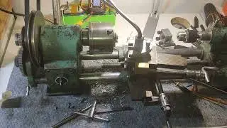 Tokarka Zuch 1, silnik BLDC w kole pośrednim - modyfikacje cz.1