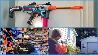 X-SHOT Skins Pro A.E.B. - Quick Review / Firing Demos / Tribute Video and More!