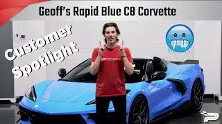 Быстрый синий Corvette C8 Джеффа! &mdash; В центре внимания клиента с Робом &mdash; Paragon Performance
