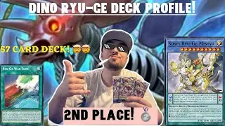 2nd Place Ryu-Ge Dino Deck Profile! (January 2025) Yu-Gi-Oh!