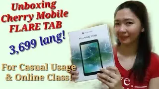 Unboxing Cherry Mobile Flare Tab | For Casual Usage & Online Class | Merz BartEng