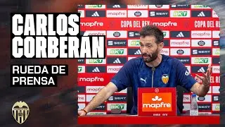 RUEDA DE PRENSA DE CARLOS CORBER&Aacute;N PREVIA AL VALENCIA CF - ATHLETIC CLUB