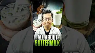 All About Buttermilk | Summer Drink | Dt.Bhawesh | #diettubeindia #dietitian #guthealth #shorts