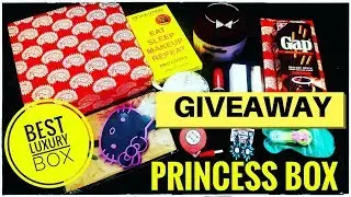 NEW GIVEAWAY | Princess Box April 2018 | Mac + Colorpop + Eye Palette | Royal Box | Around the world