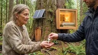 Building a House in the Forest ASMR &ndash; This Man Saved an Old Woman&rsquo;s Life by Building a Modern Home