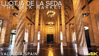 Tiny Tour | Valencia Spain | Inside The 15th century Silk Market La Llotja de la Seda 2020 Jan