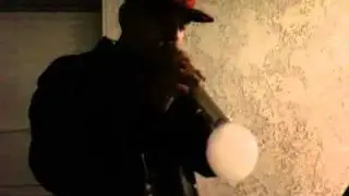 Hookah with soap bubbles