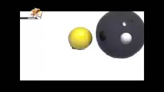 Заставка СТС Представляет Yellow Black and White 2010