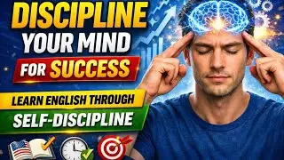 Discipline Your Mind for Success 🧠 | Learn English Through Self-Discipline