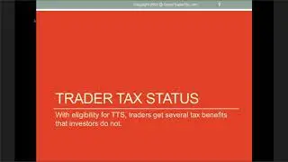 Learn the top tax breaks for traders from trading Tax Expert Robert Green