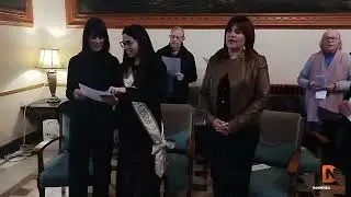El Salón de Tapices del Casino se llena para el homenaje a Jorge Juan