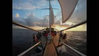Barcelona Explorer - Panama Canal 100ft wooden schooner (Turkish Gulet)