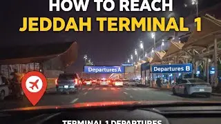 How to reach airport Jeddah terminal 1 #jeddah #saudiarabia #afzal78642 