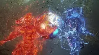 SOP FINAL FANTASY ORIGIN Elemental Core Boss fight (Hard)