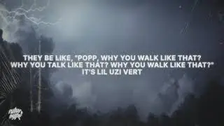 Popp Hunna - Adderall (Corvette Corvette) Remix (Lyrics) ft. Lil Uzi Vert slowed